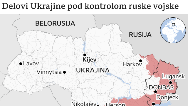 Ukrajina - šest meseci od početka rata