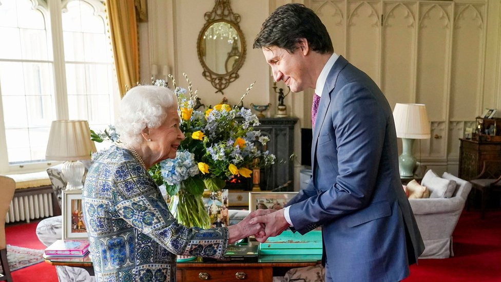 Queen & Canadian PM