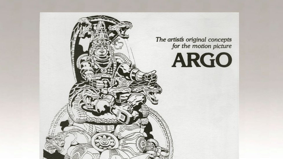 Conceptual art for the fake film Argo