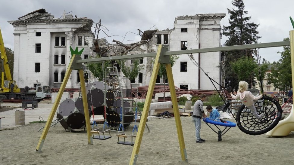 Dečije igralište u Marijupolju