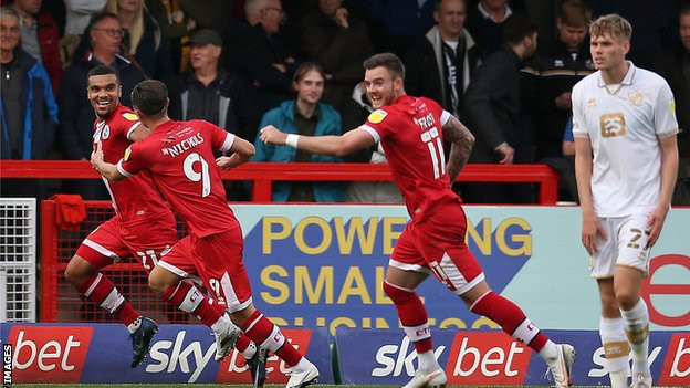 Crawley Town contest League Two match with Northampton