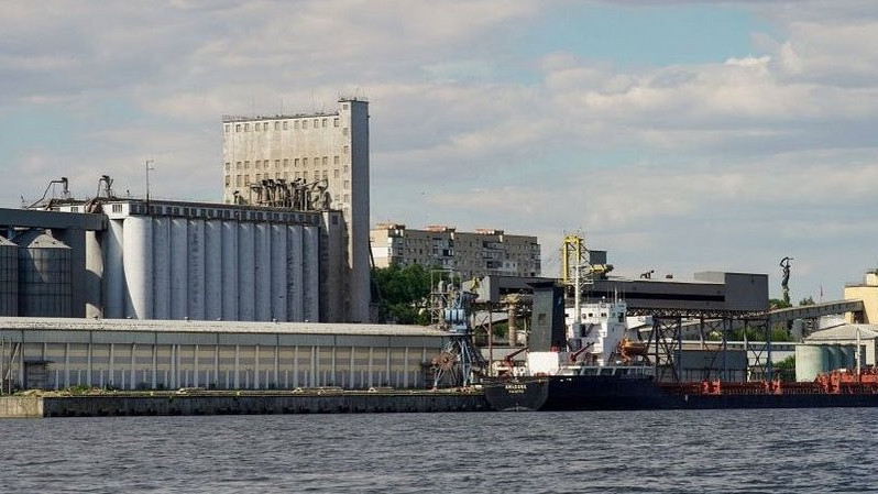 Kherson port view, 19 Jul 22