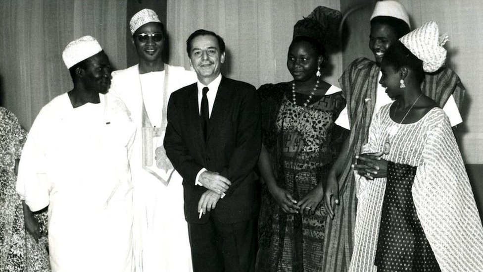 Koča Popović u ambasadi Malija