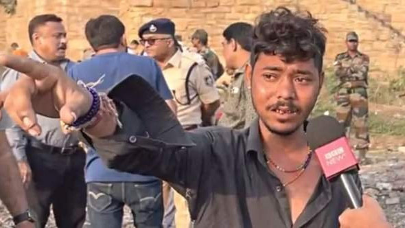 indija, nesreća, most