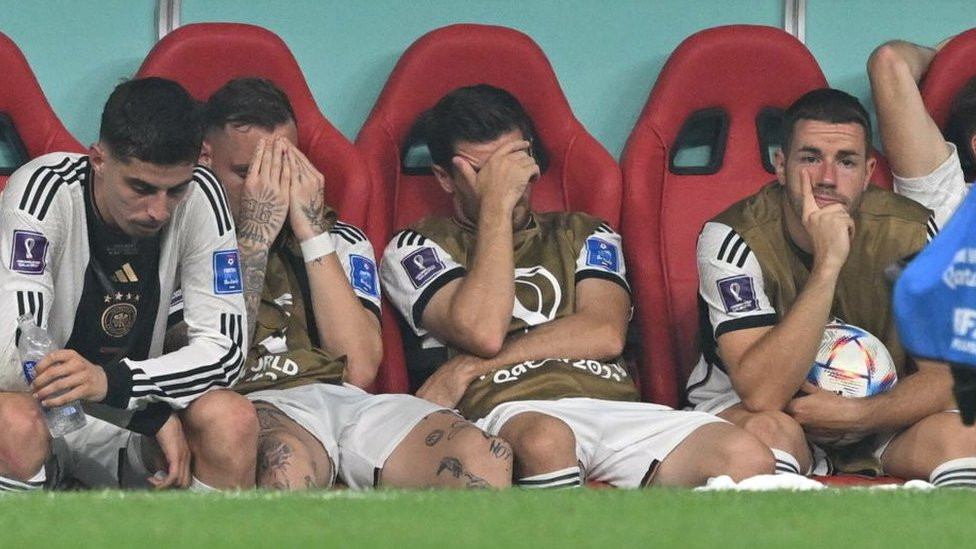 Germany kmocked out of Worl Cup