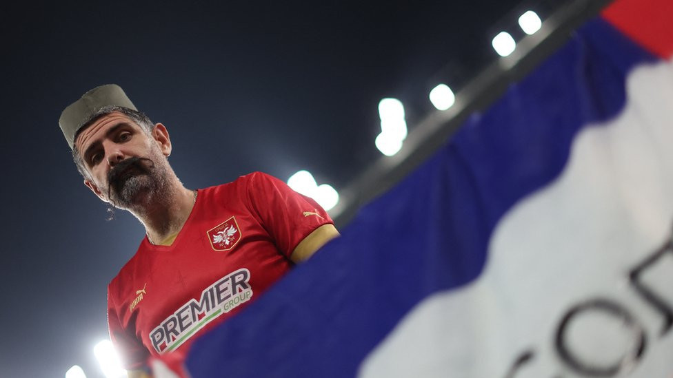 Navijač Srbije u Kataru