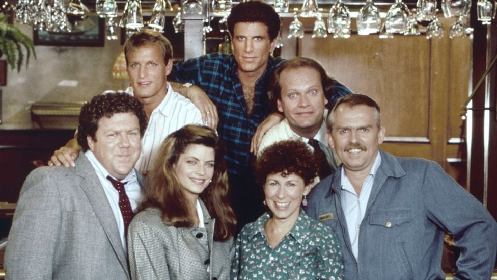 The cast of NBC's Cheers