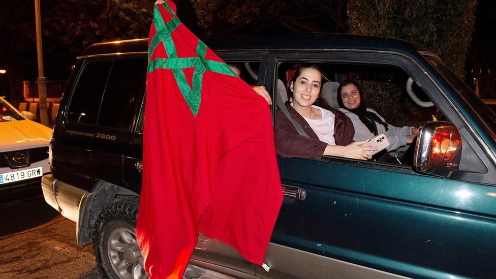 Slavlje navijača u Melilji