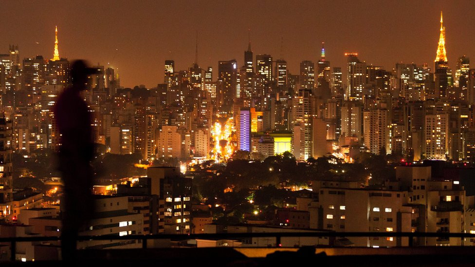 Sao Paulo at night