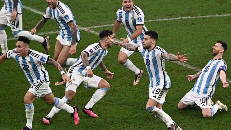 Argentina celebrate