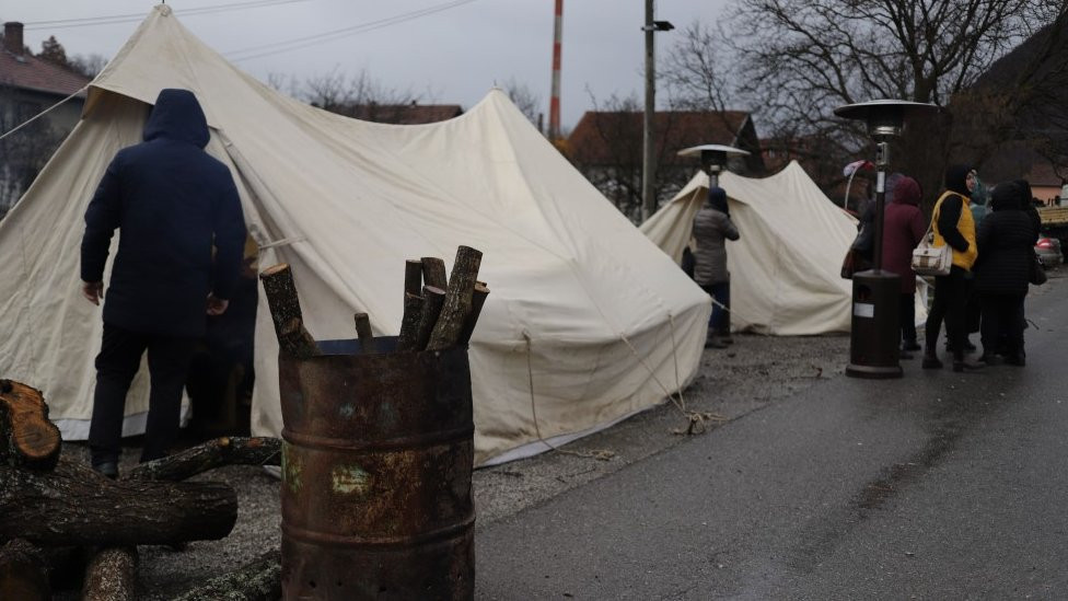 Kosovo, blokade