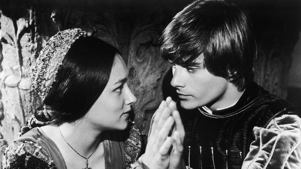 Olivia Hussey and Leonard Whiting, the stars of 1968's Romeo and Juliet