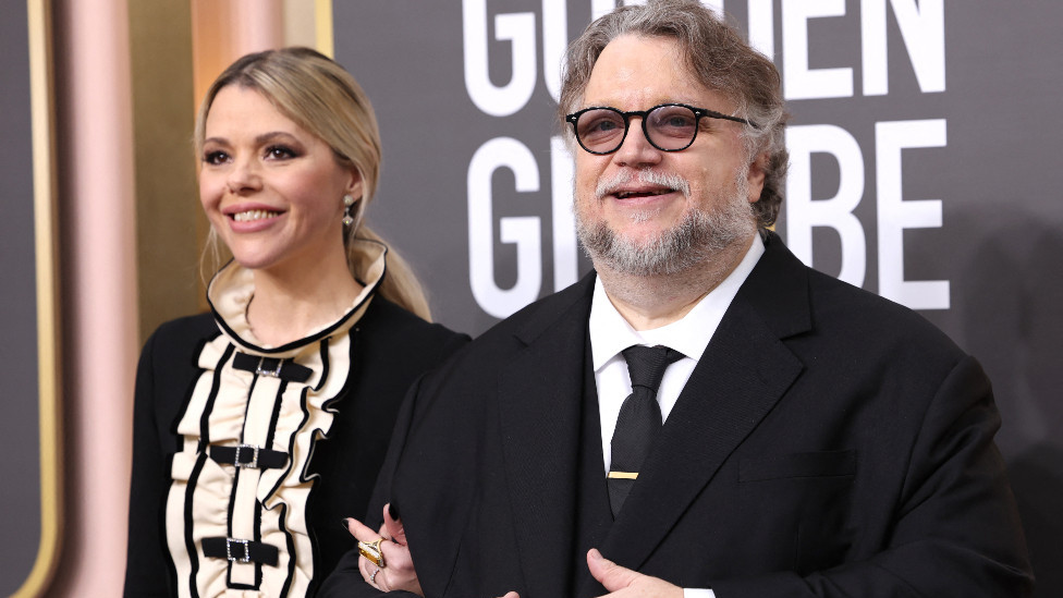 Giljermo del Toro sa suprugom Kim Morgan