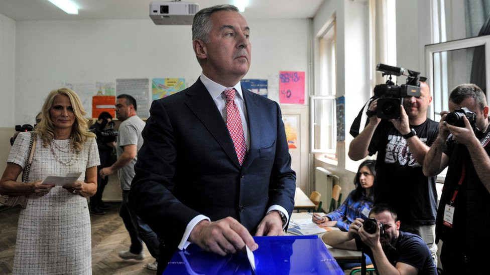 Đukanović glasa, Podgorica, 15. april 2018.