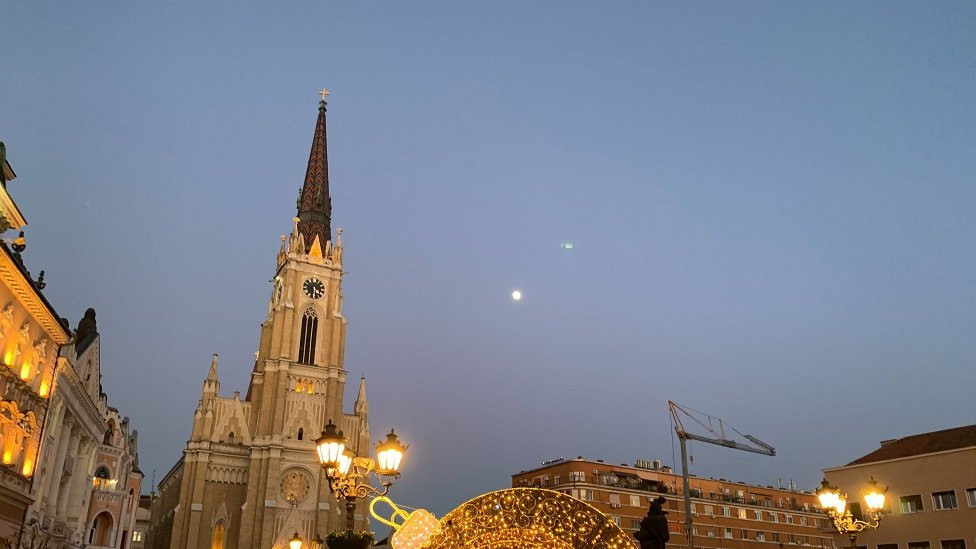 novosadska katedrala januara 2023.