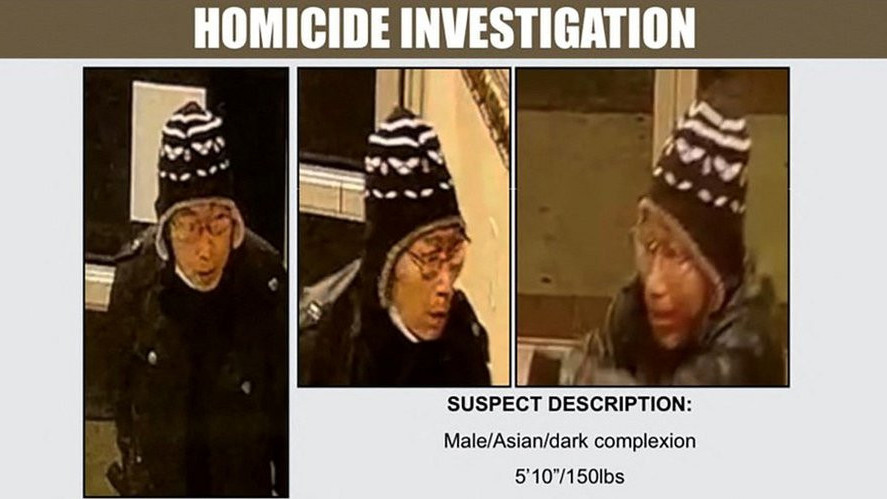 Photos of suspect from LA County Sheriff's Department, 22 Jan 23