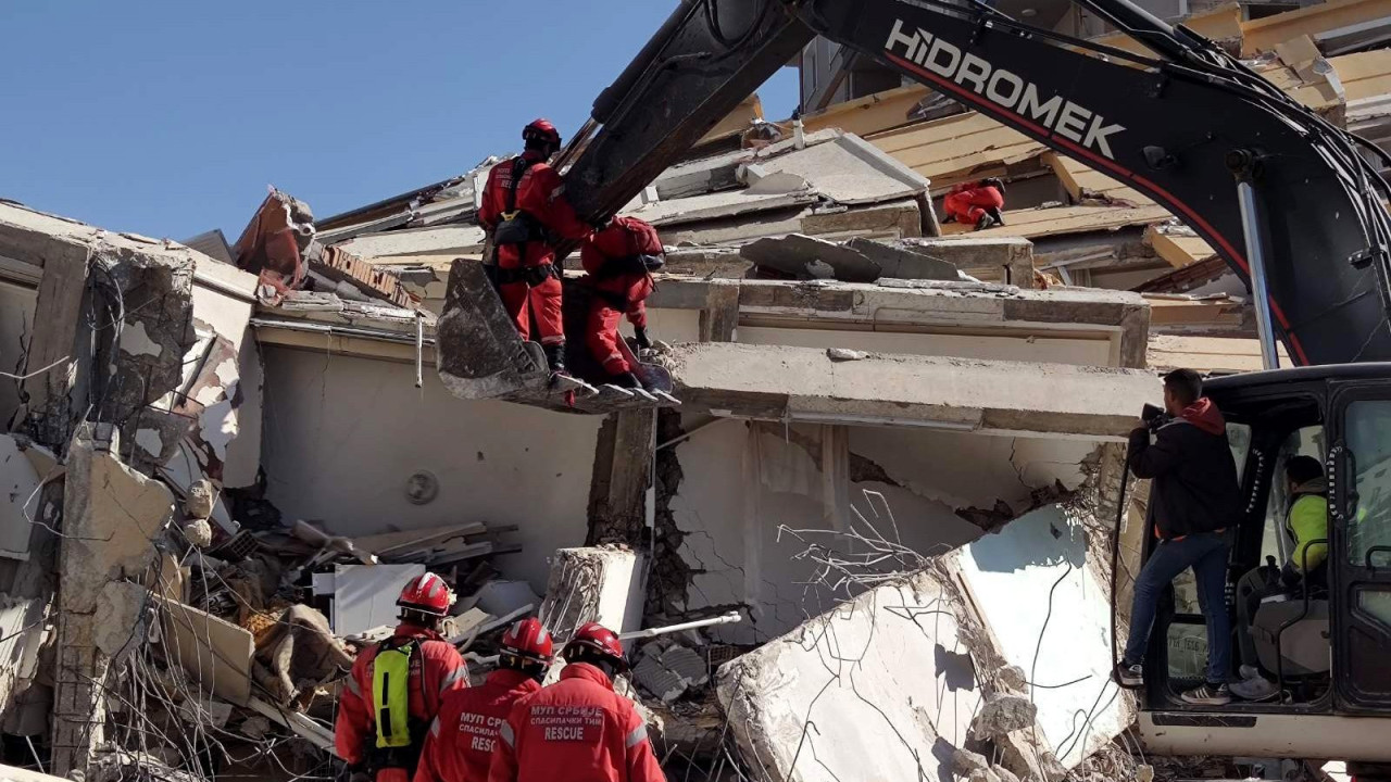 Pripadnici Sektora za vanredne operacije MUP-a Srbije u Turskoj