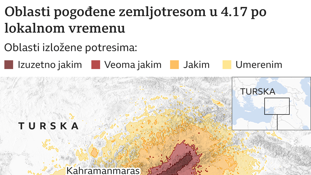 zemljotres, turska, epicentar