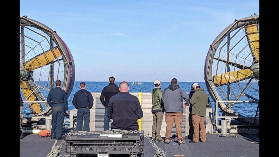 Fotografija FBI snimljena nakon rušenja sumnjivog kineskog balona