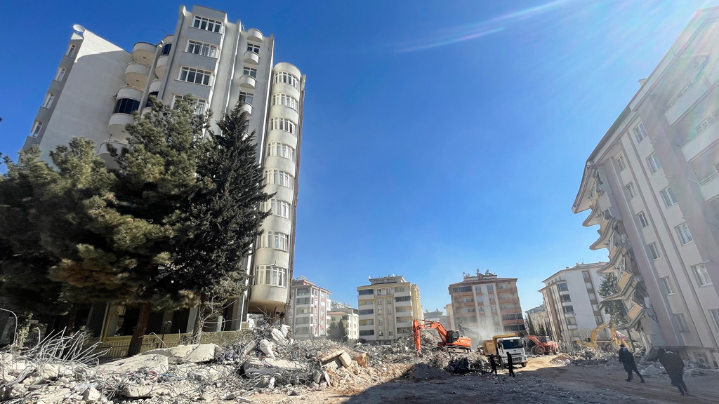 Ostaci luksuznog naselja u Gazijantepu