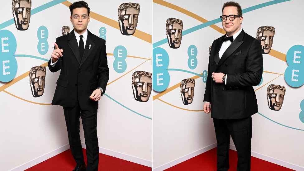 Prošlogodišnji dobitnici Bafta nagrada Rami Malek i Brendon Frejzer