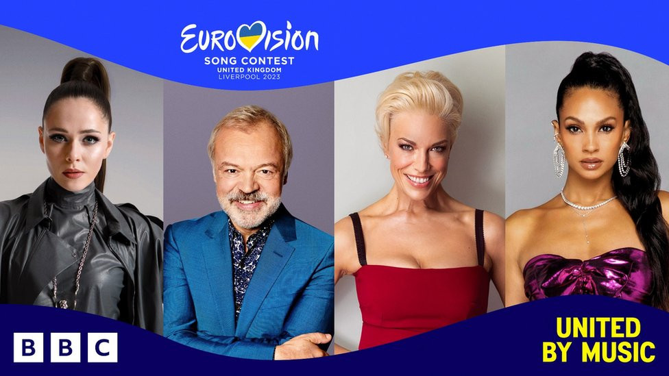 Julija Sanini, Grejam Norton, Hana Vedingem i Aleša Dikson