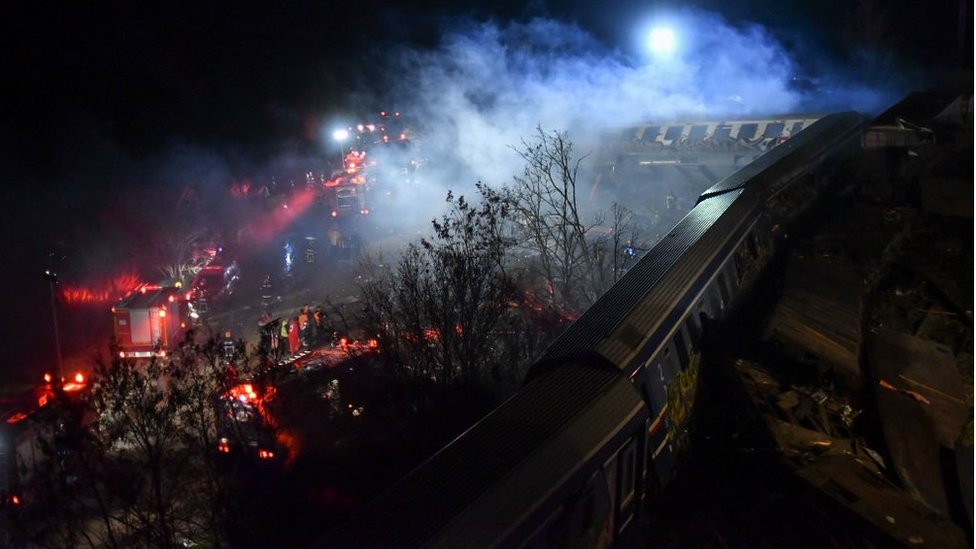 The crash site