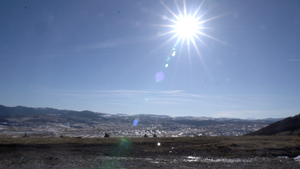 Sunce na Pešteru