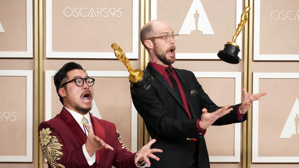 The Daniels celebrate the Oscars success
