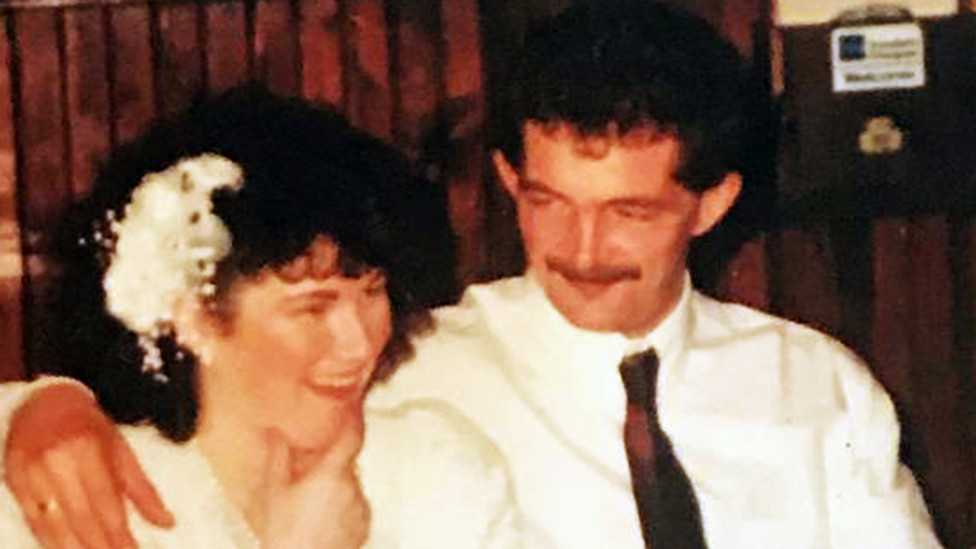 Picture of Alice and Rory on their wedding day