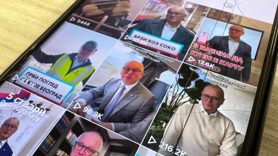 TikTok, Goran Vesić