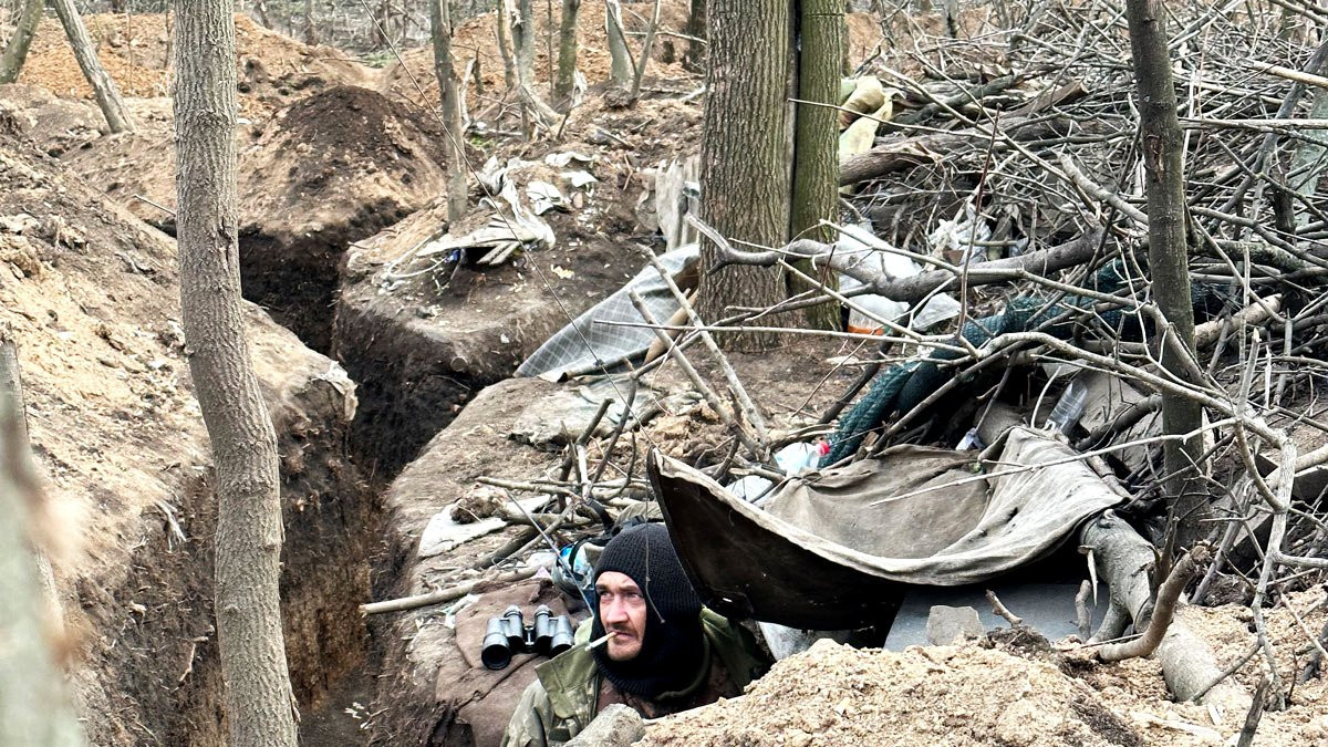 Ukrajinci su iskopali mrežu rovova