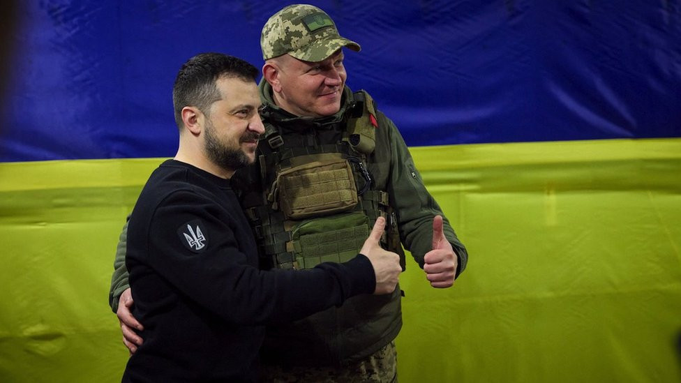 Zelenski u poseti Zaporožju