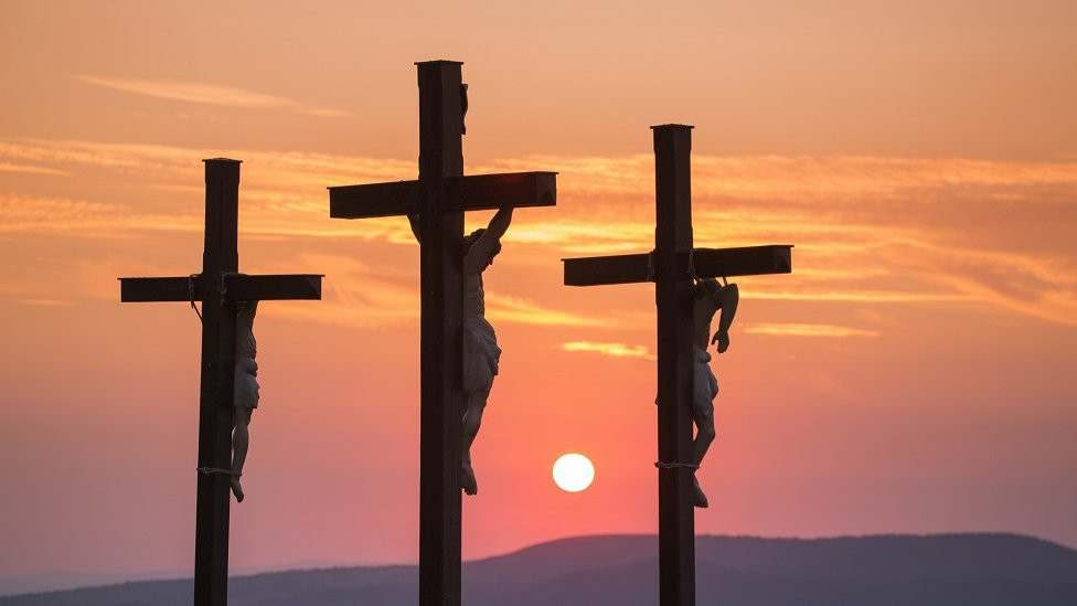 A representation of Christ's crucifixion