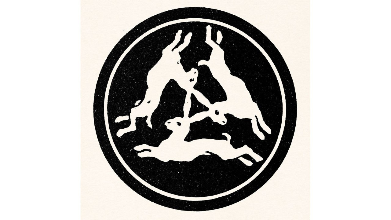 The 'three hares' symbol has been found across the world, and from more than 1300 years ago