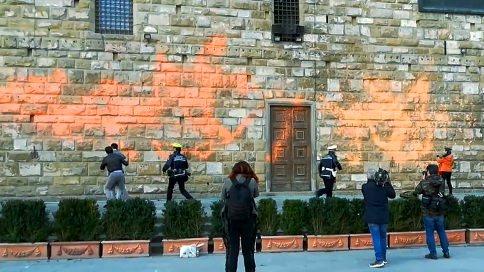 Firenca, protest klimatskih aktivista