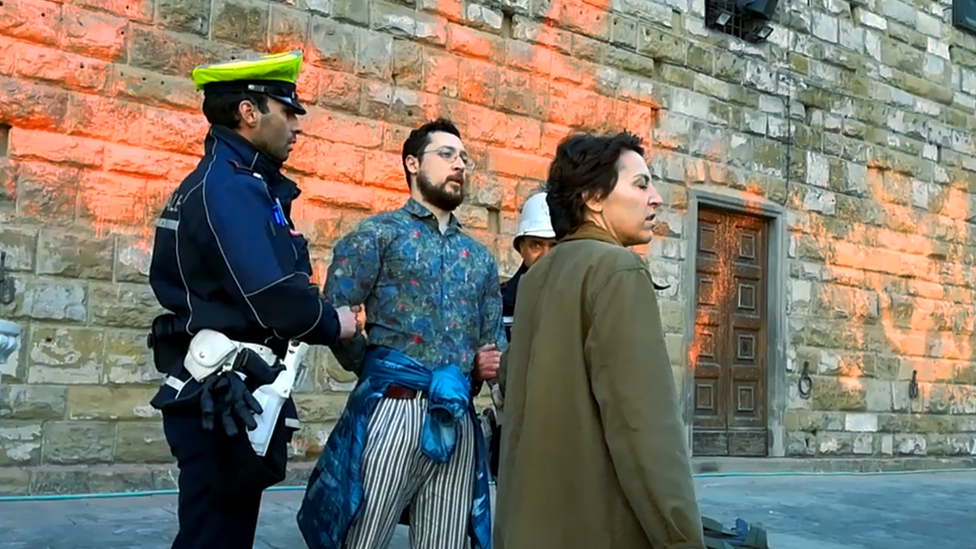 Firenca, protest klimatskih aktivista