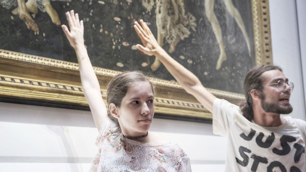 Firenca, protest klimatskih aktivista