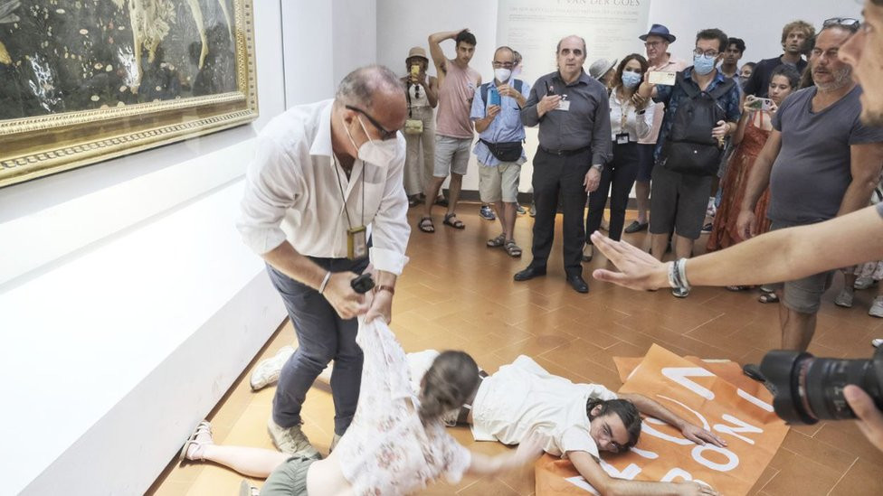 Firenca, protest klimatskih aktivista