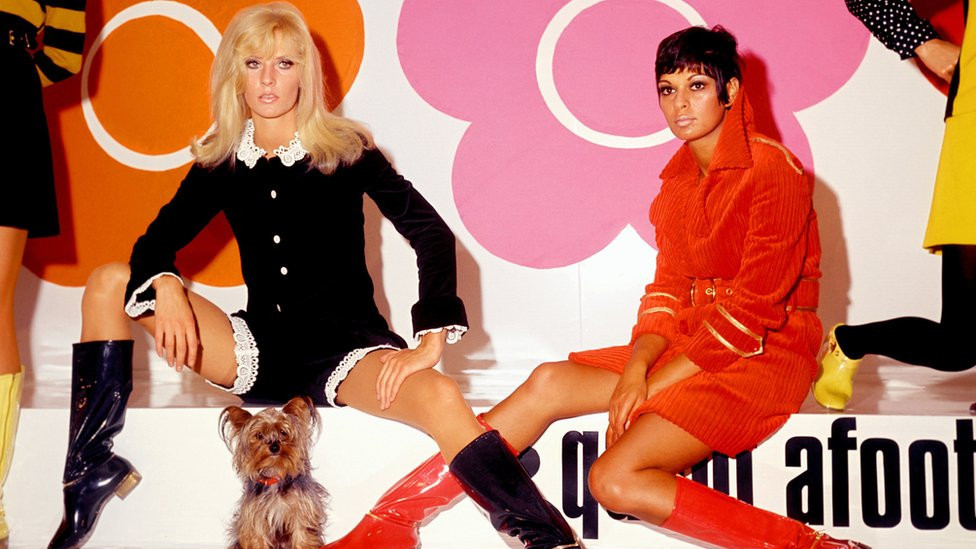 Models wearing outfits designed by Mary Quant in 1967
