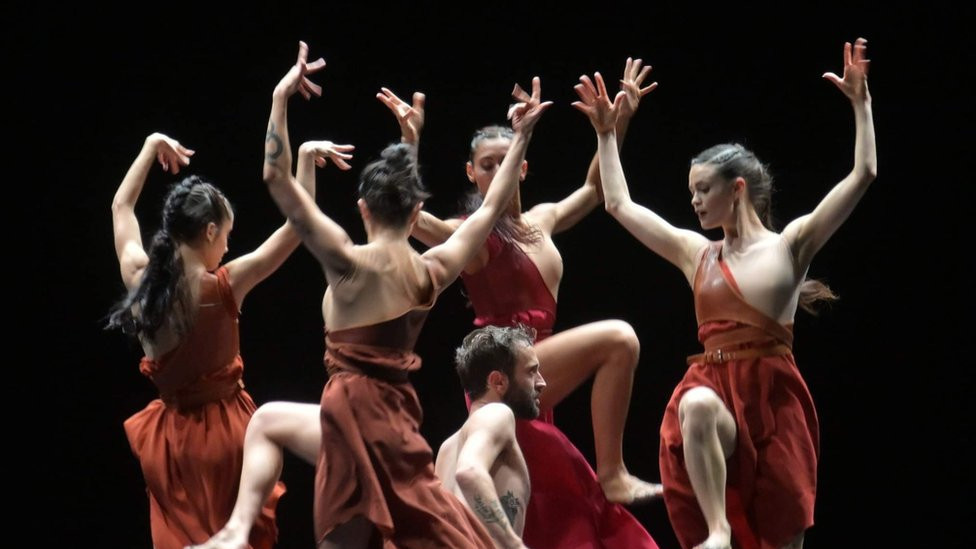 A still from the production of Mythologies