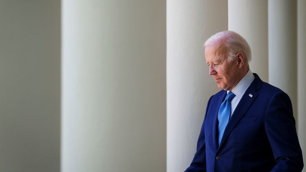 Image shows US President Joe Biden