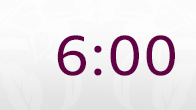 06:00 time banner