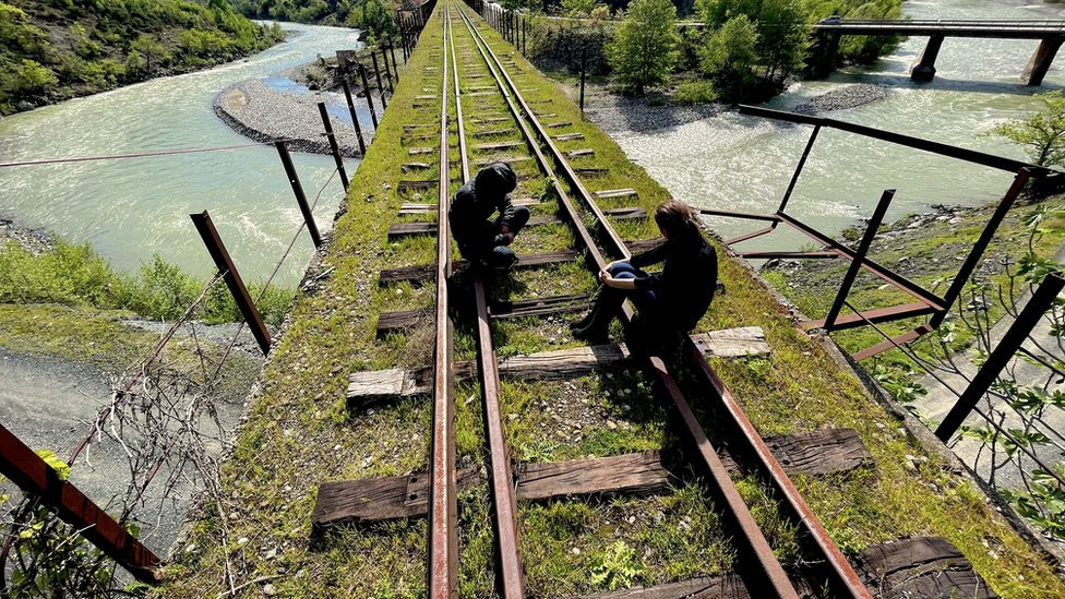Azem - not his real name - talks to the BBC's Lucy Williamson