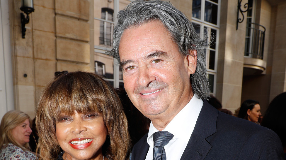 Tina Tarner sa suprugom Ervinom Bahom 2018. godine