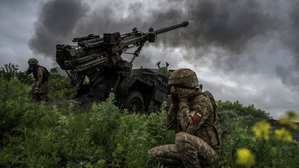 ukrajinska artiljerija