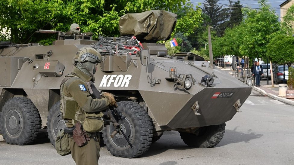 Kosovo, zvečan, KFOR