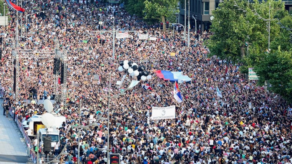 protest, Srbija protiv nasilja