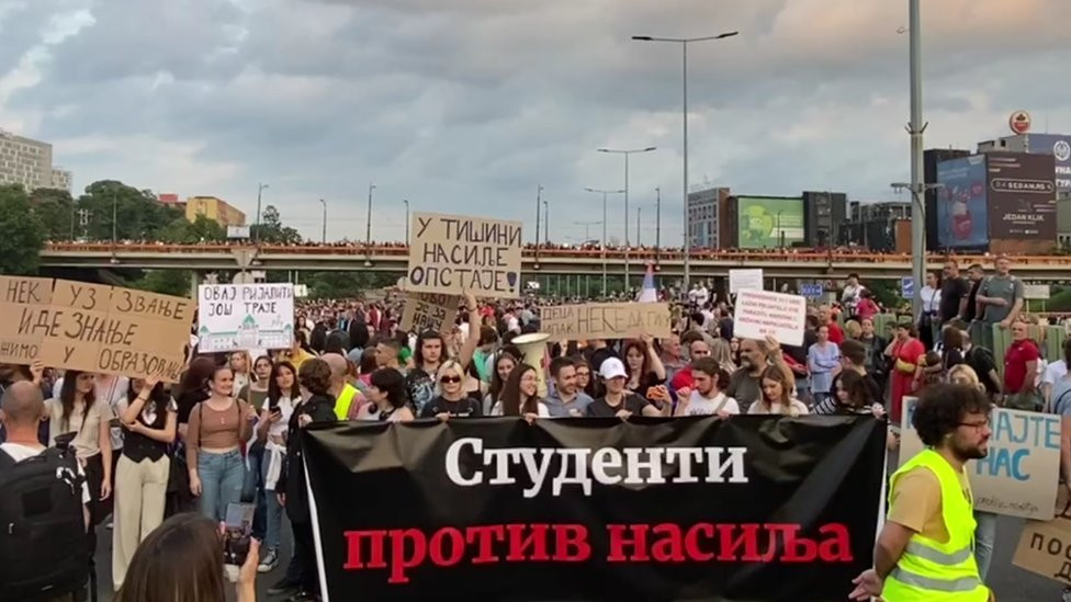 Blokiran most Gazela