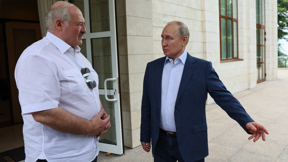 lukašenko i putin